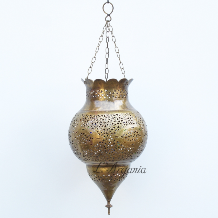 Product [13]_1 - Brass Silver Lamp - themoroccangallery