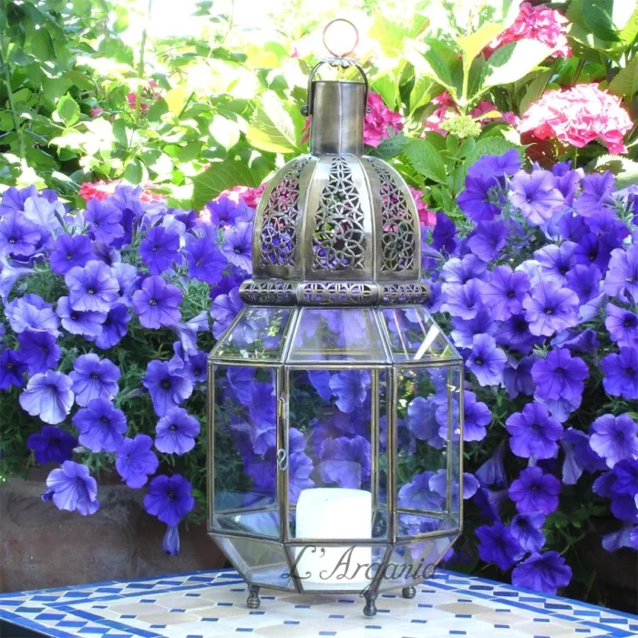 Product [14]_4 - Brass Silver Lamp - themoroccangallery