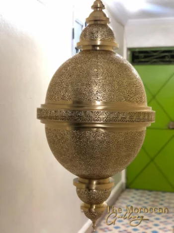 Prd_1_Hanging Moroccan Brass Lamp 2