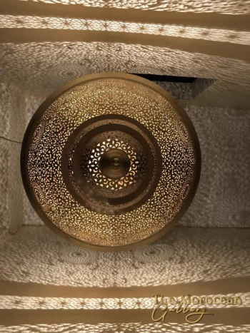 Prd_1_Hanging Moroccan Brass Lamp 4