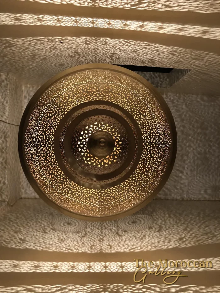 Prd_1_Hanging Moroccan Brass Lamp 4