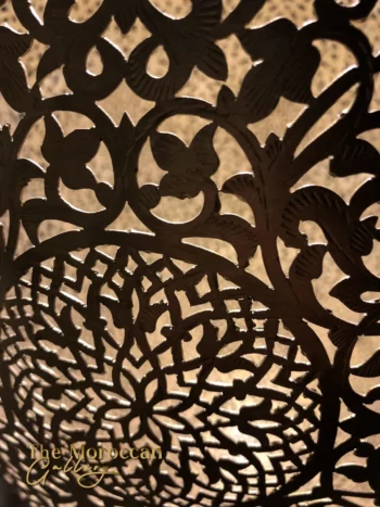 Hanging Moroccan Brass Lamp - TheMoroccanGallery.com