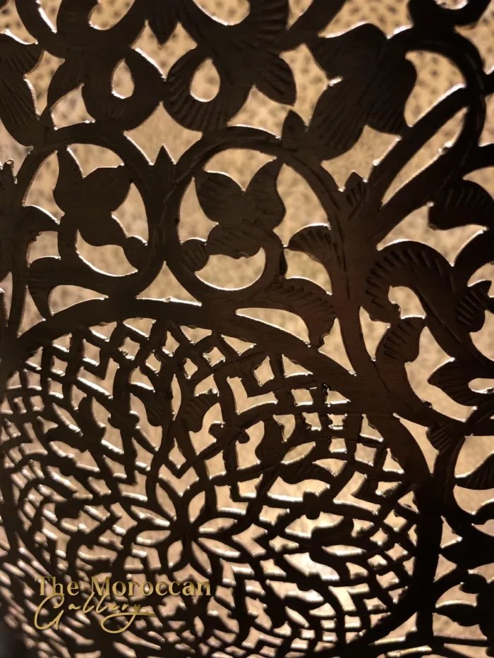 Hanging Moroccan Brass Lamp - TheMoroccanGallery.com