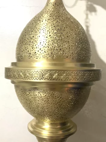 Hanging Moroccan Brass Lamp - TheMoroccanGallery.com