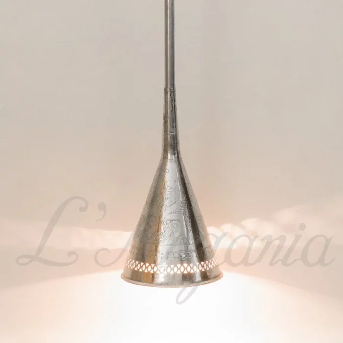 Product [10]_1 - Brass Silver Lamp - themoroccangallery