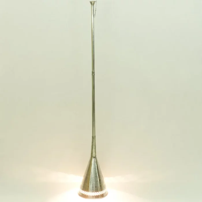 Product [10]_4 - Brass Silver Lamp - themoroccangallery