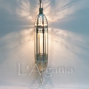 Product [11]_1 - Brass Silver Lamp - themoroccangallery