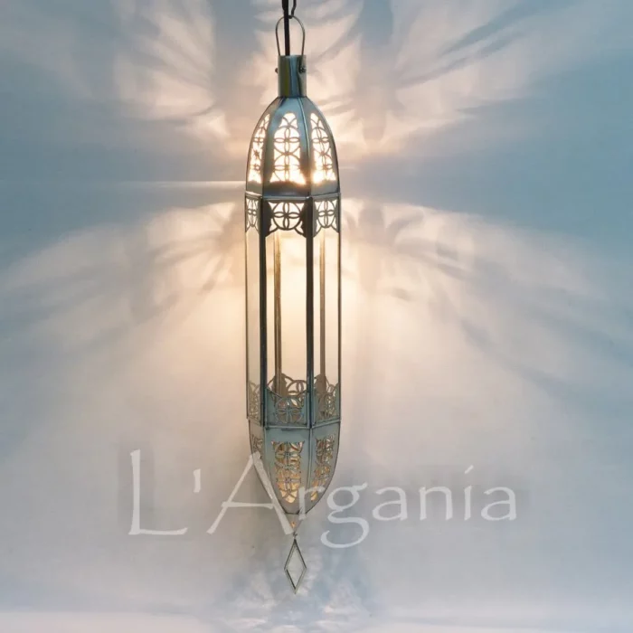Product [11]_1 - Brass Silver Lamp - themoroccangallery