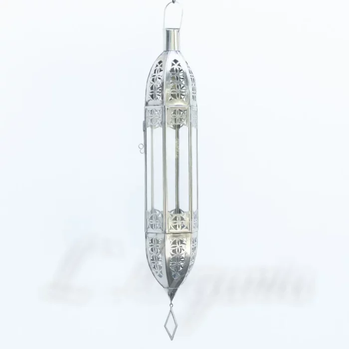Product [11]_2 - Brass Silver Lamp - themoroccangallery