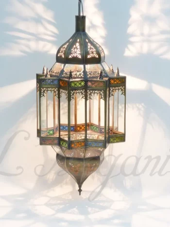 Product [17]_1 - Brass Silver Lamp - themoroccangallery
