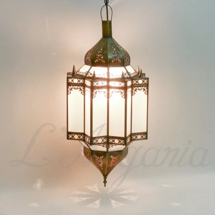 Product [18]_1 - Brass Silver Lamp - themoroccangallery