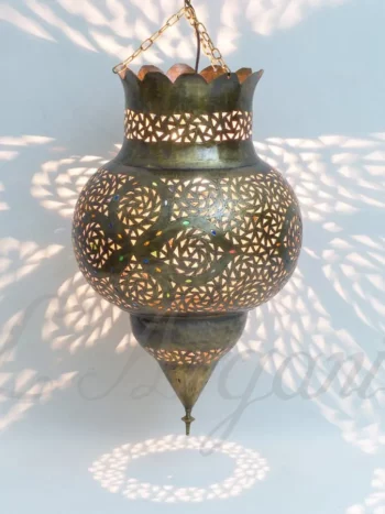 Product [19]_1 - Brass Silver Lamp - themoroccangallery