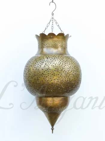Product [19]_2 - Brass Silver Lamp - themoroccangallery