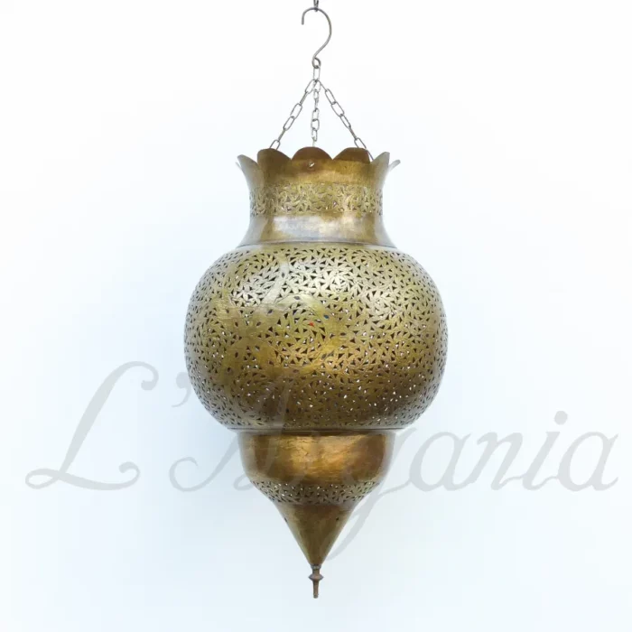 Product [19]_2 - Brass Silver Lamp - themoroccangallery