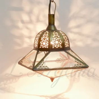 Product [1]_1 - Brass Silver Lamp - themoroccangallery