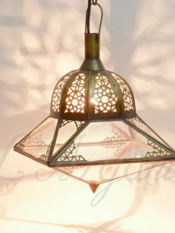Product [1]_1 - Brass Silver Lamp - themoroccangallery