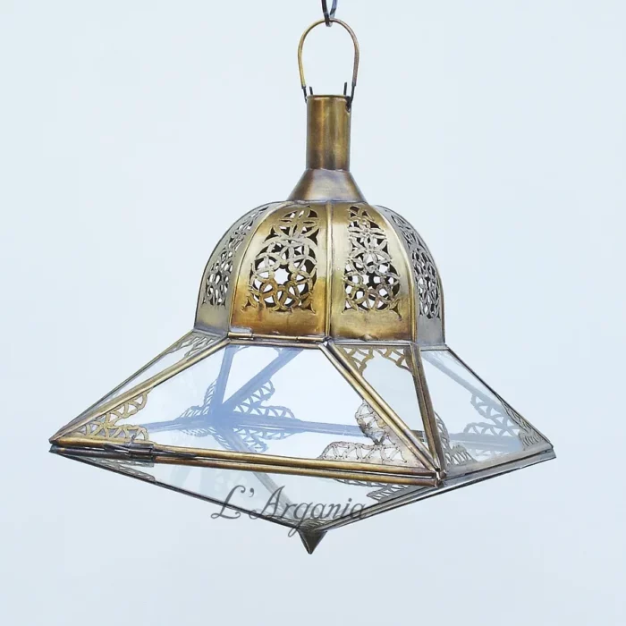Product [1]_2 - Brass Silver Lamp - themoroccangallery