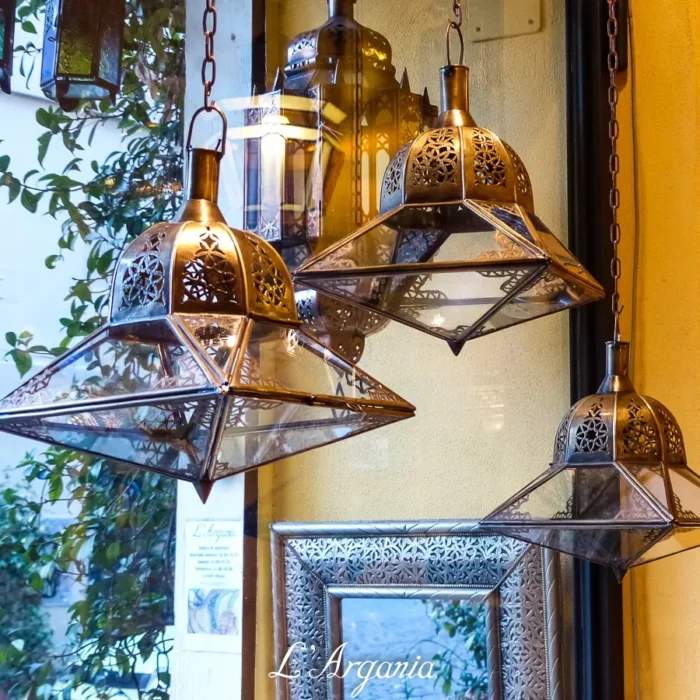 Product [1]_3 - Brass Silver Lamp - themoroccangallery
