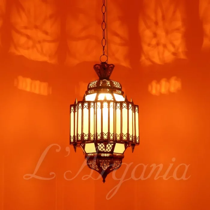 Product [21]_2 - Brass Silver Lamp - themoroccangallery