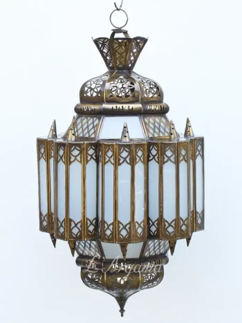 Product [21]_3 - Brass Silver Lamp - themoroccangallery