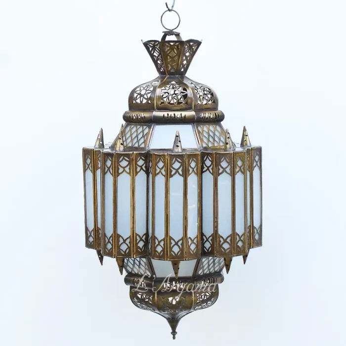 Product [21]_3 - Brass Silver Lamp - themoroccangallery