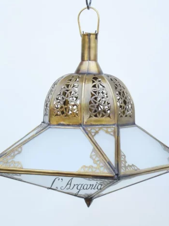 Product [2]_2 - Brass Silver Lamp - themoroccangallery