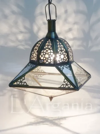 Product [3]_1 - Brass Silver Lamp - themoroccangallery