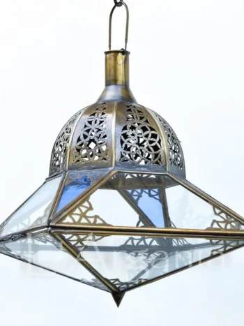 Product [3]_2 - Brass Silver Lamp - themoroccangallery
