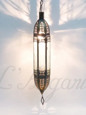 Product [5]_1 - Brass Silver Lamp - themoroccangallery