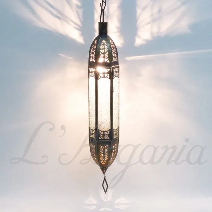 Product [5]_1 - Brass Silver Lamp - themoroccangallery