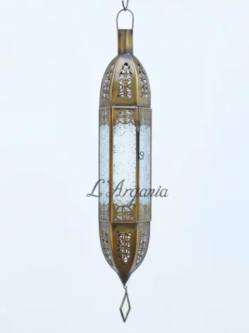 Product [5]_2 - Brass Silver Lamp - themoroccangallery
