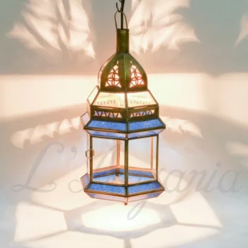Product [6]_1 - Brass Silver Lamp - themoroccangallery