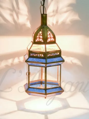 Product [6]_1 - Brass Silver Lamp - themoroccangallery