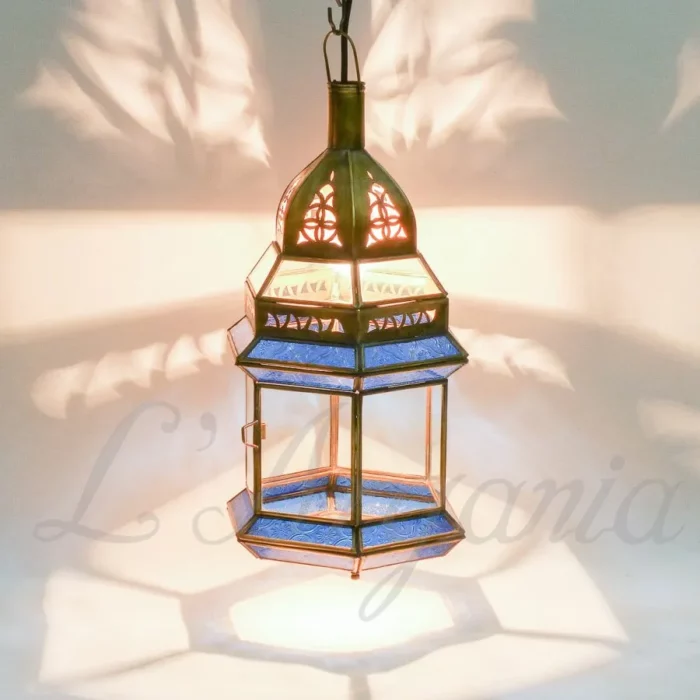 Product [6]_1 - Brass Silver Lamp - themoroccangallery