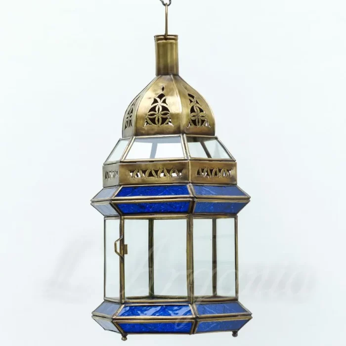 Product [6]_2 - Brass Silver Lamp - themoroccangallery