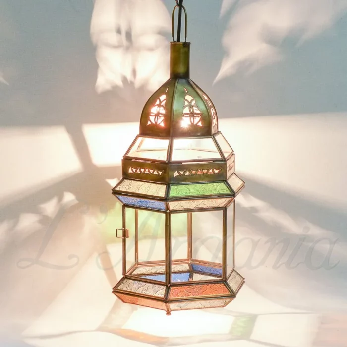 Product [7]_1 - Brass Silver Lamp - themoroccangallery