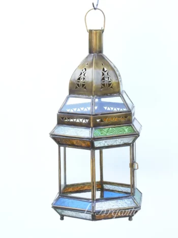 Product [7]_2 - Brass Silver Lamp - themoroccangallery