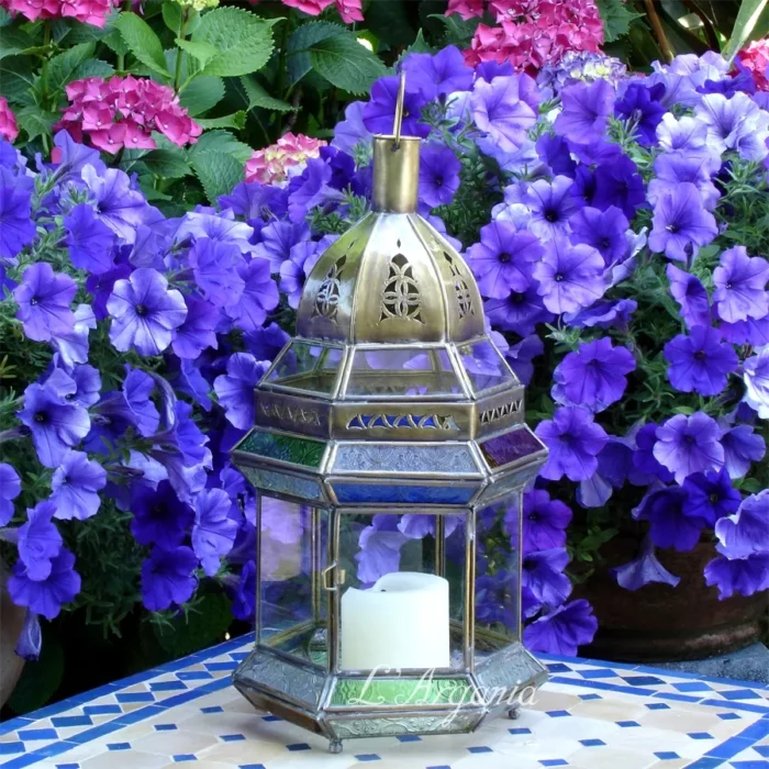 Product [7]_3 - Brass Silver Lamp - themoroccangallery