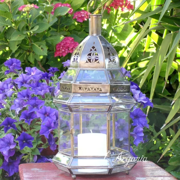 Product [8]_2 - Brass Silver Lamp - themoroccangallery