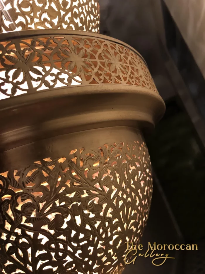 Hanging Brass Lamp - TheMoroccanGallery.com