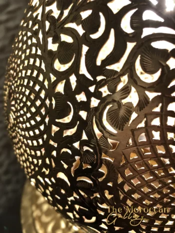 Hanging Brass Lamp - TheMoroccanGallery.com