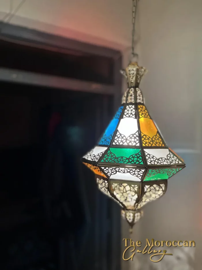 Glass Lantern - TheMoroccanGallery.com