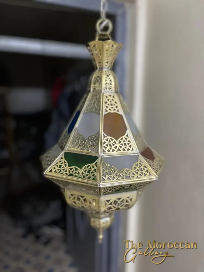 Glass Lantern - TheMoroccanGallery.com
