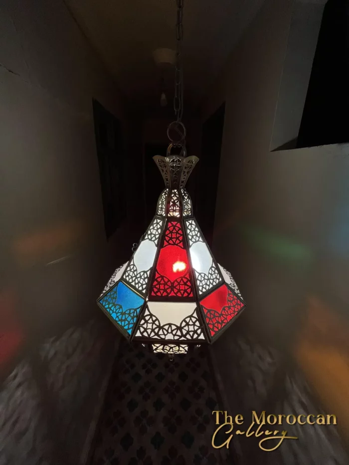 Glass Lantern - TheMoroccanGallery.com