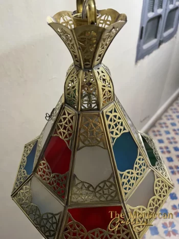 Glass Lantern - TheMoroccanGallery.com