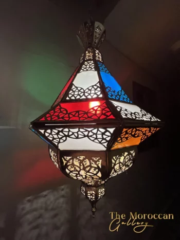 Glass Lantern - TheMoroccanGallery.com