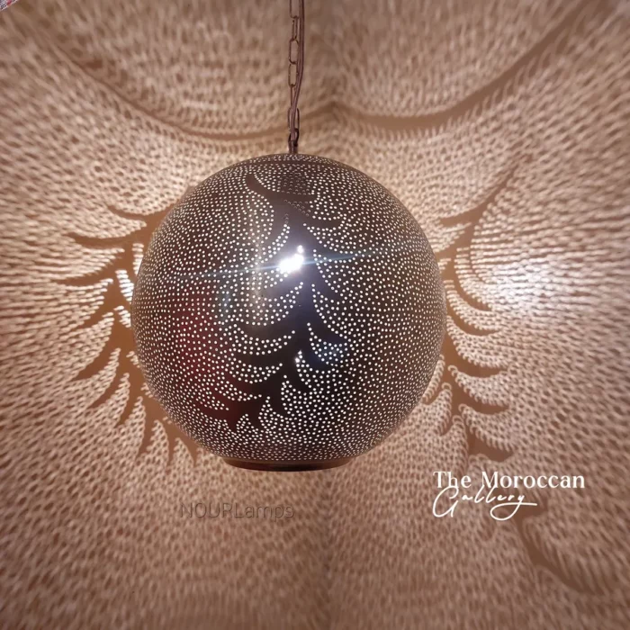 Brass Ceiling Lamp - TheMoroccanGallery.com