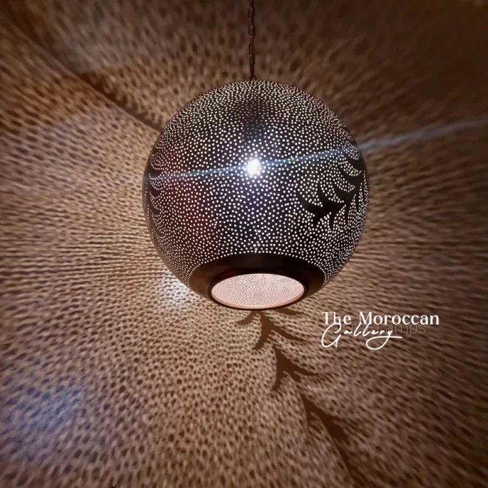 Brass Ceiling Lamp - TheMoroccanGallery.com