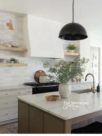 Black Dome Lamp - TheMoroccanGallery.com