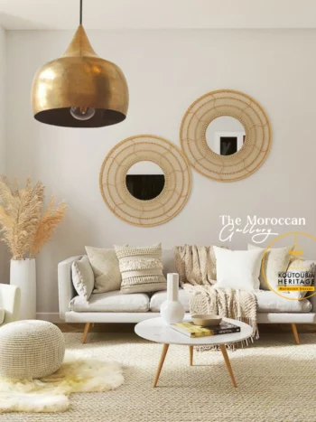 Gold Dome Lamp - TheMoroccanGallery.com